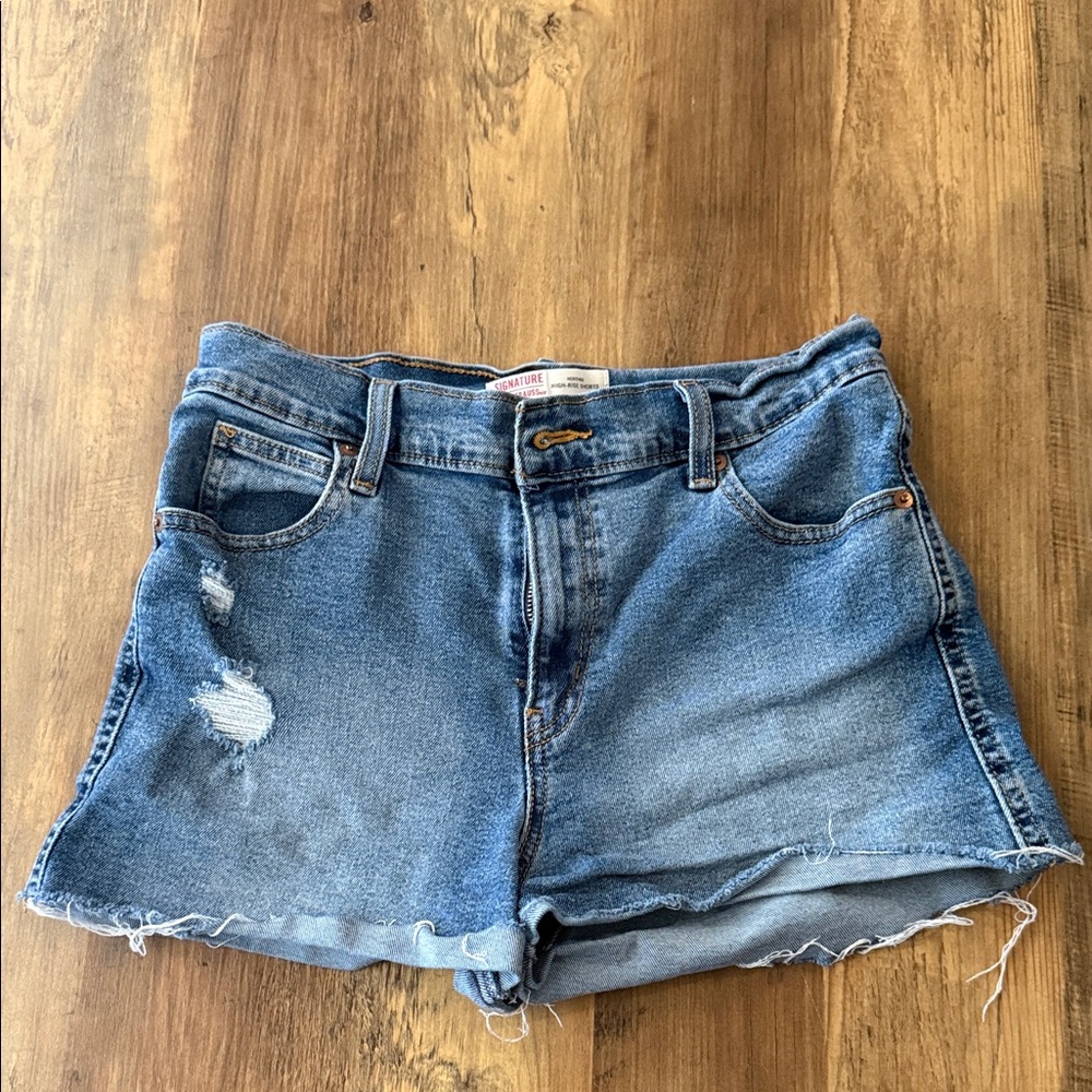 Signature by Levi Strauss Blue Jean Shorts